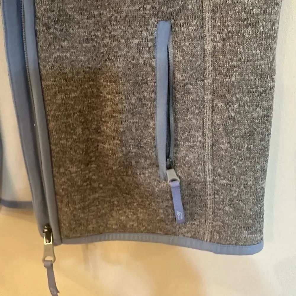 Girl's Vineyard Vines Grey Vest sz M (10/12) Girls Grey Vest